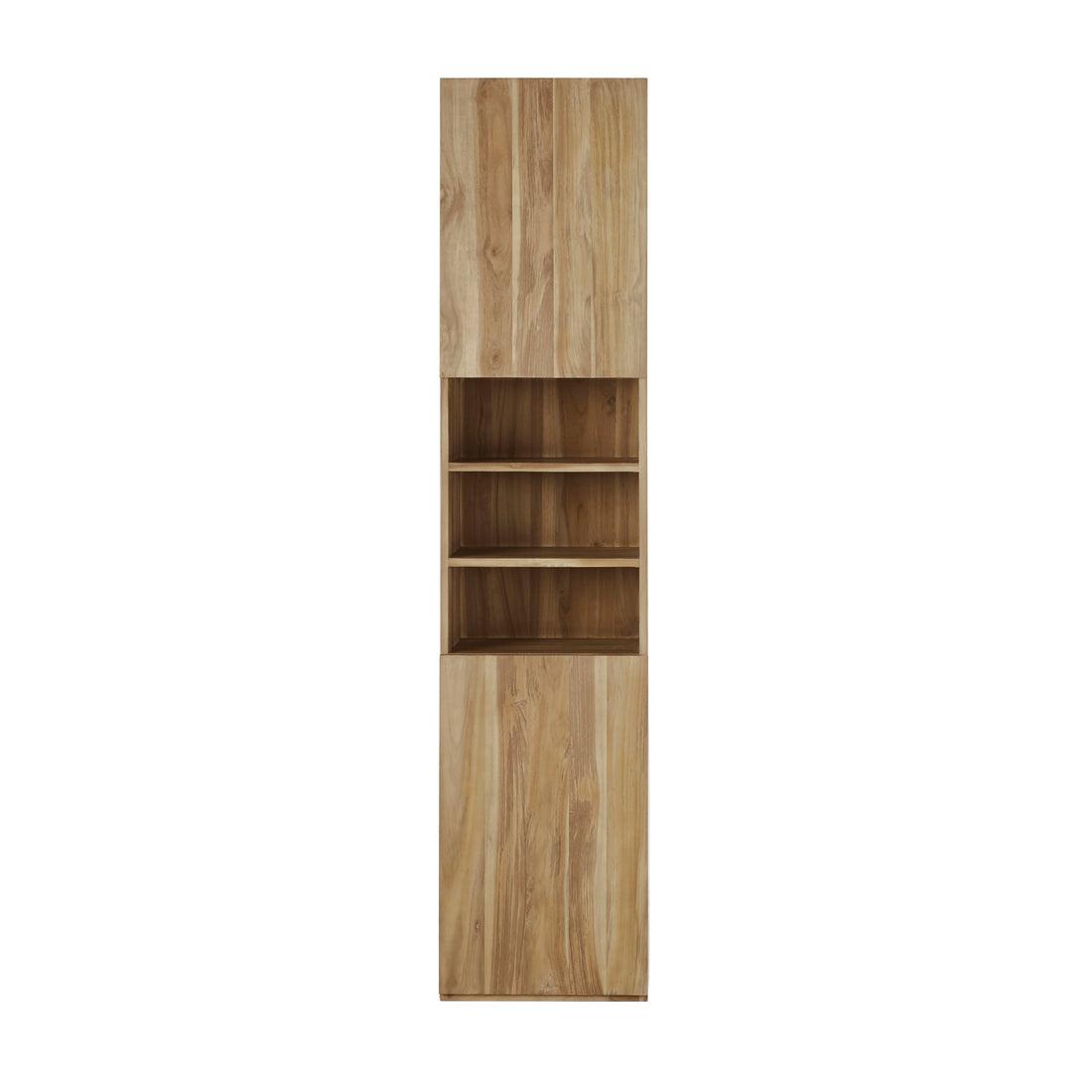 Columna de baño de teca maciza 200 cm