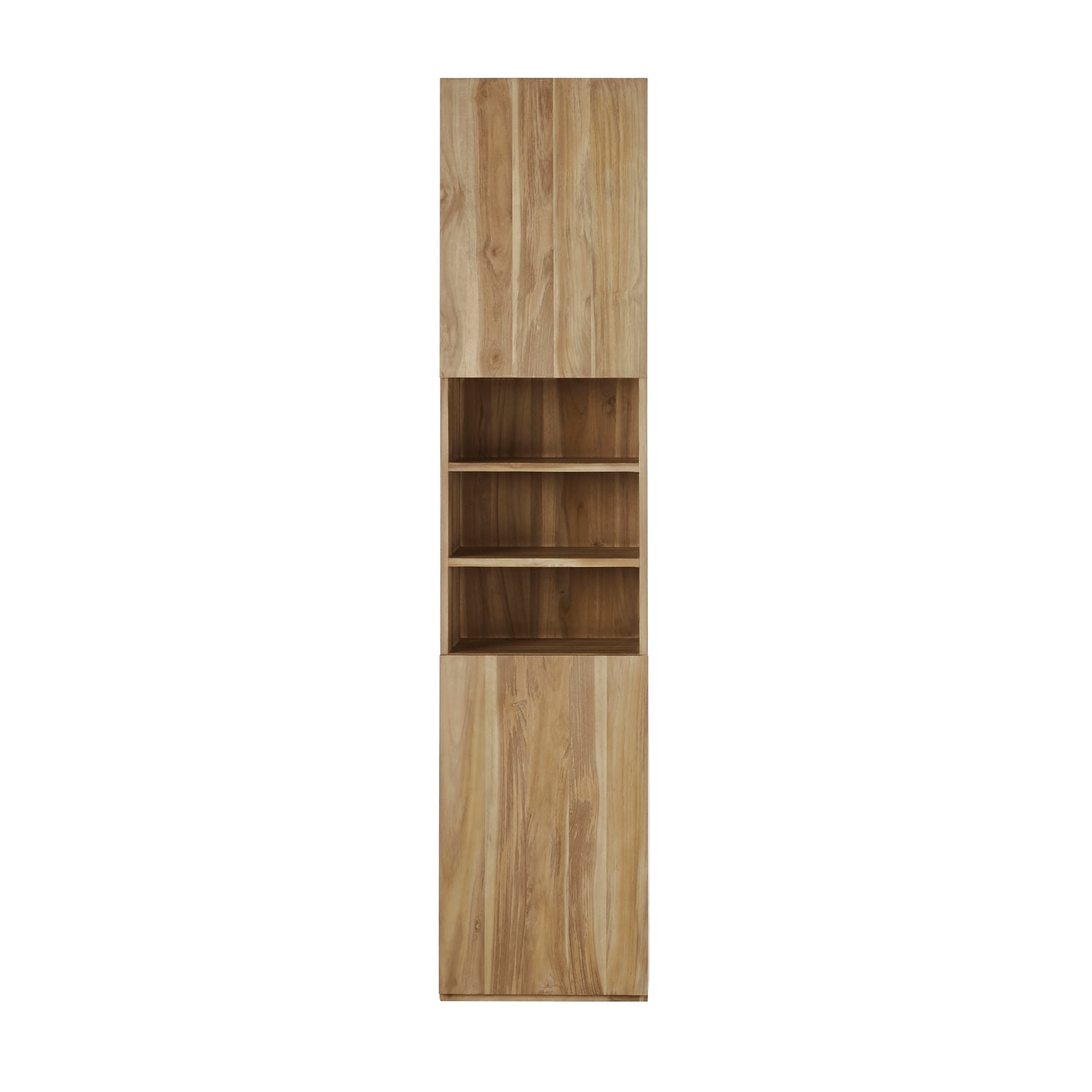Columna de baño de teca maciza 200 cm