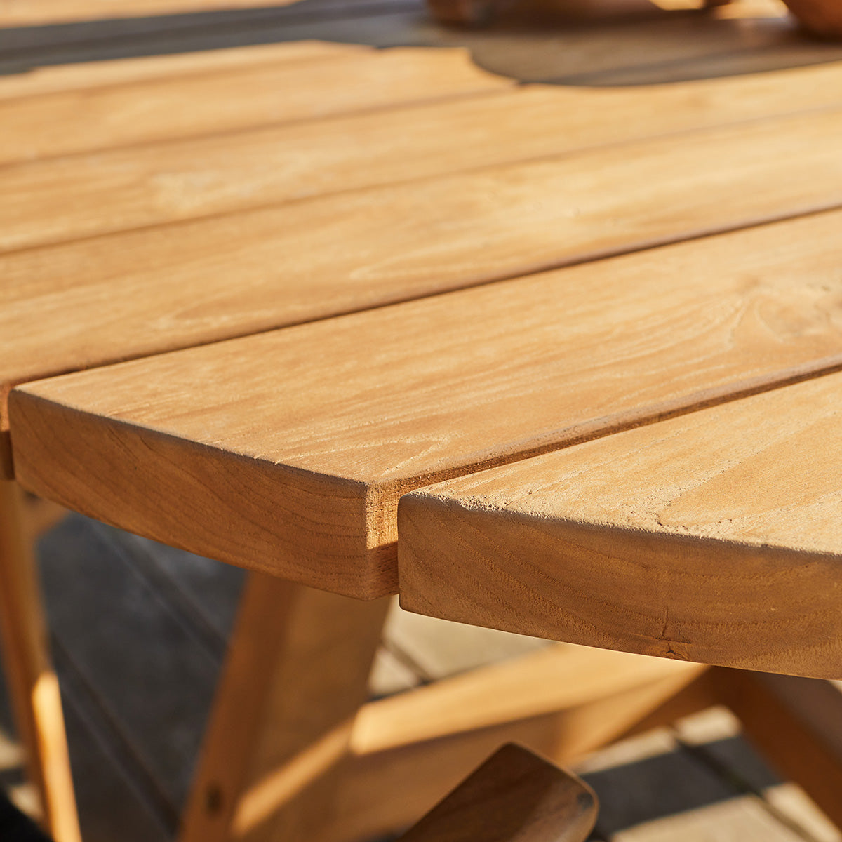 ESTHER - Salón de exterior de teca para 4 pers.