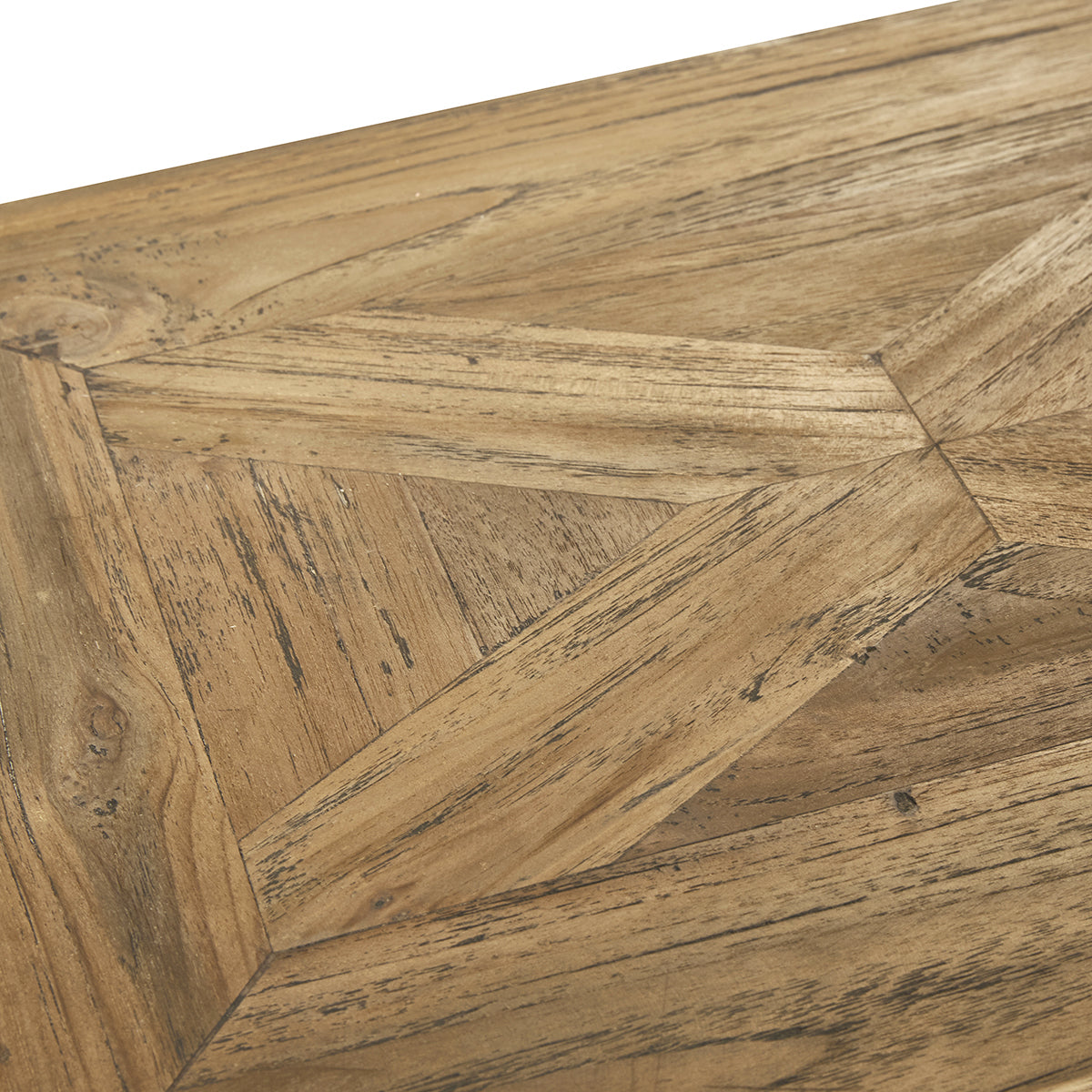 CARGO - Consola de teca maciza reciclada de 120 cm