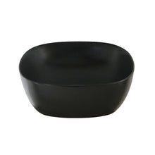 Lavabo de cerámica negra Ø41 cm