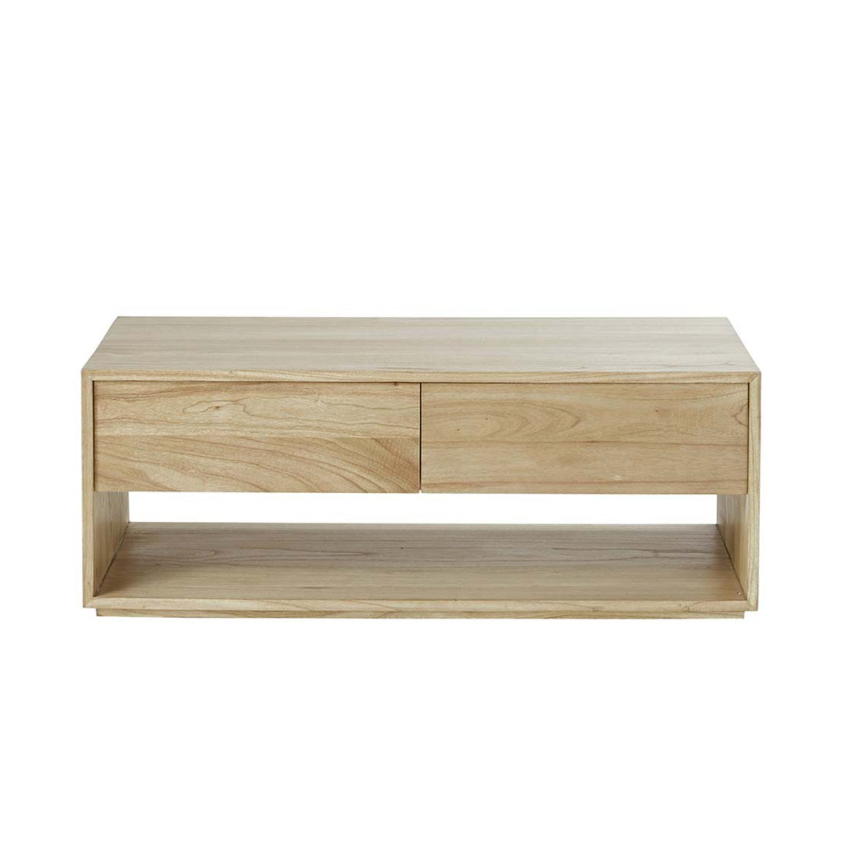 TILO - Mesa de centro de mindi macizo 120 cm
