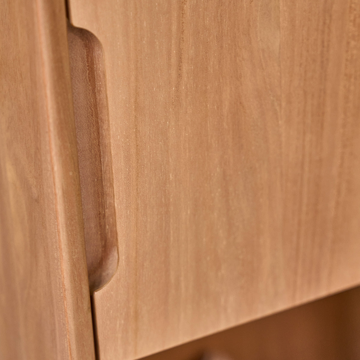 GUSTAVE - Columna de baño de teca maciza 45 cm