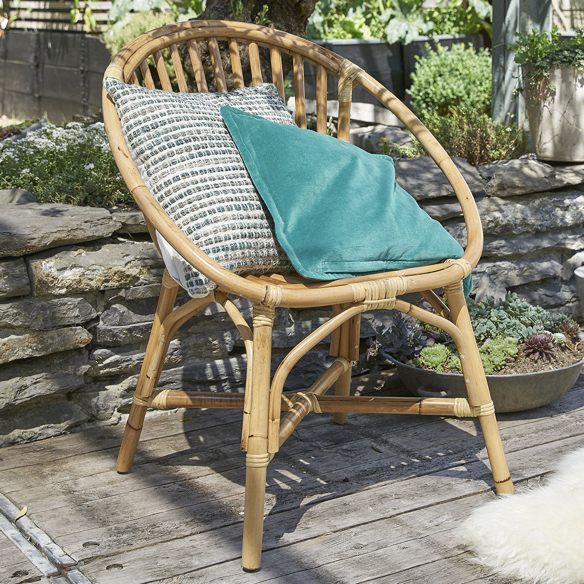 PAOLA - Sillón de ratán