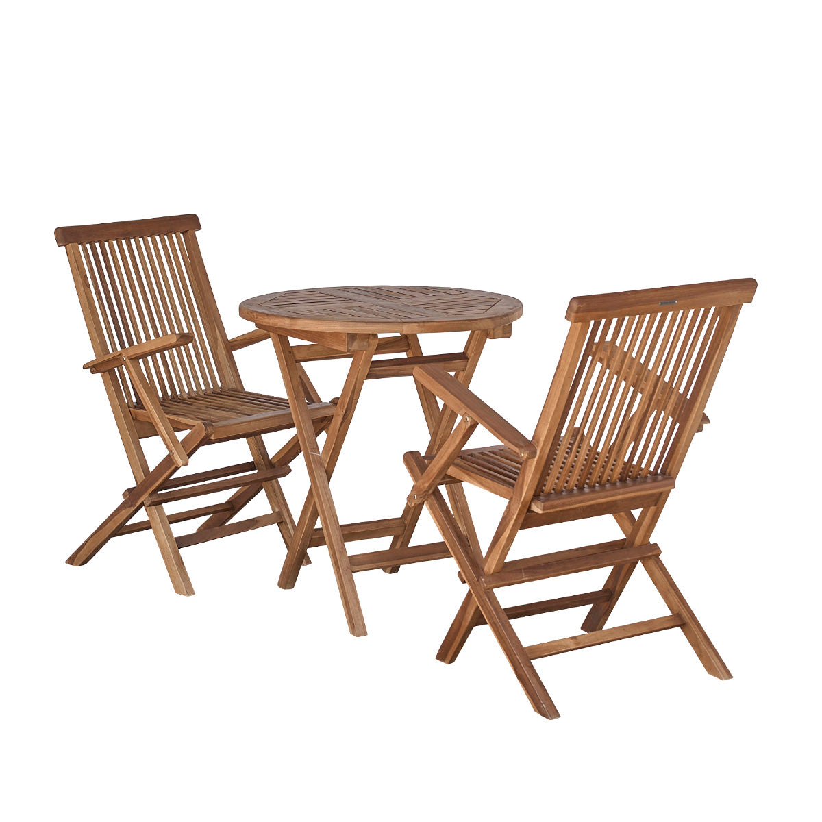 BALI - Salón de exterior de teca maciza aceitada para 2/4 pers.