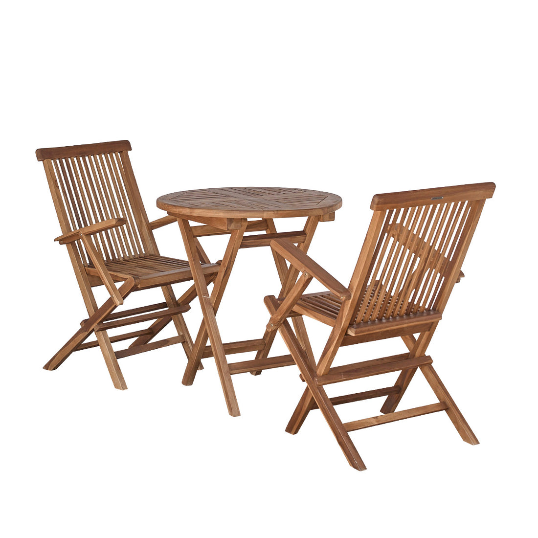 BALI - Salón de exterior de teca maciza aceitada para 2/4 pers.