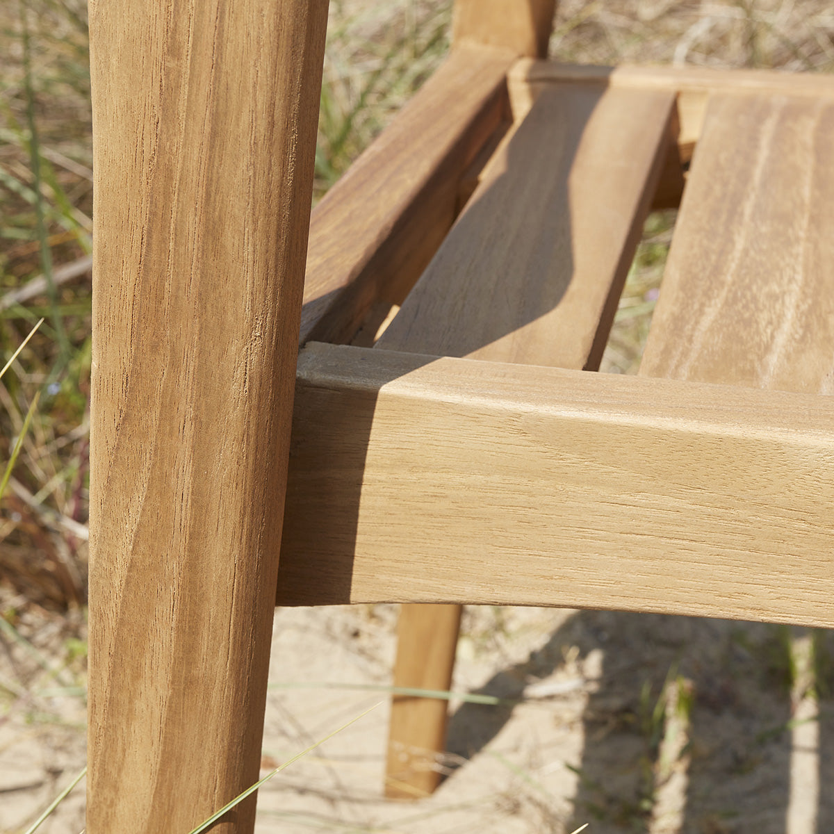 HORTENSE - Silla de exterior de teca reciclada (juego de 2)
