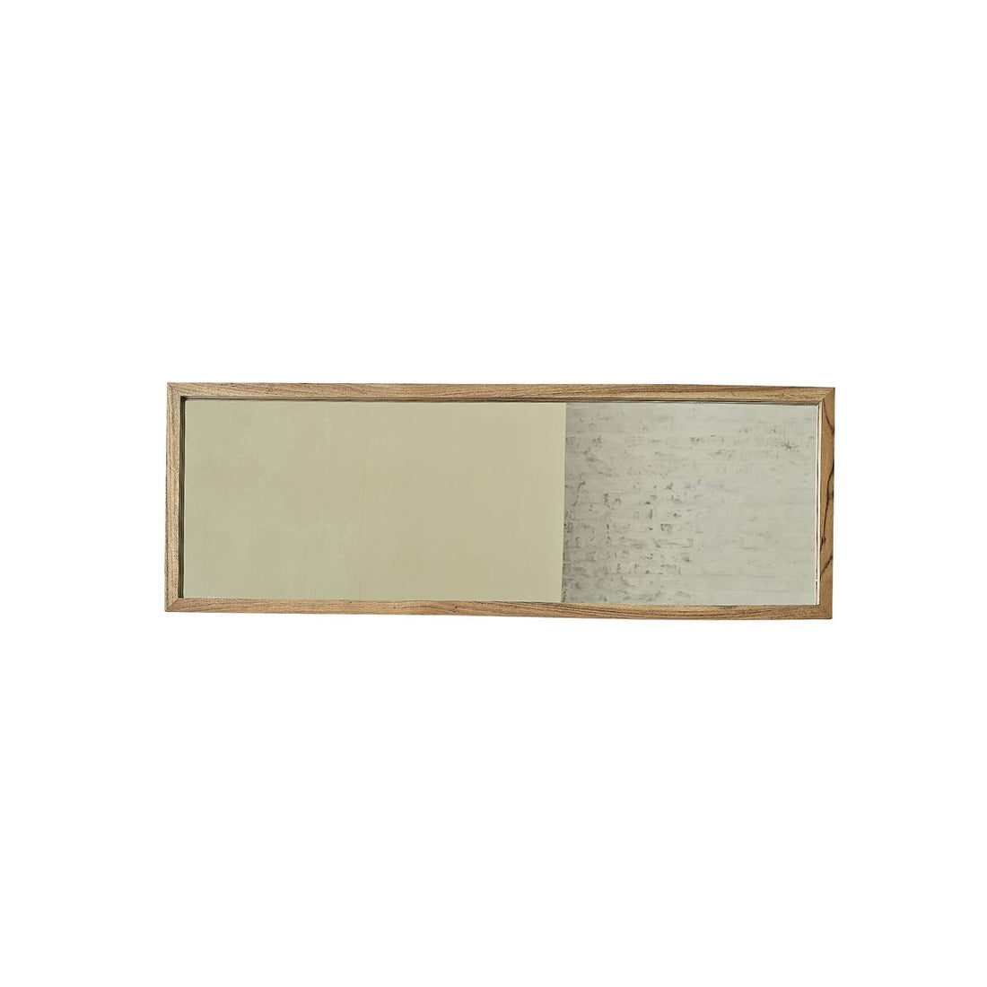 EDEN ROCK - Espejo rectangular de acacia maciza 130x45 cm