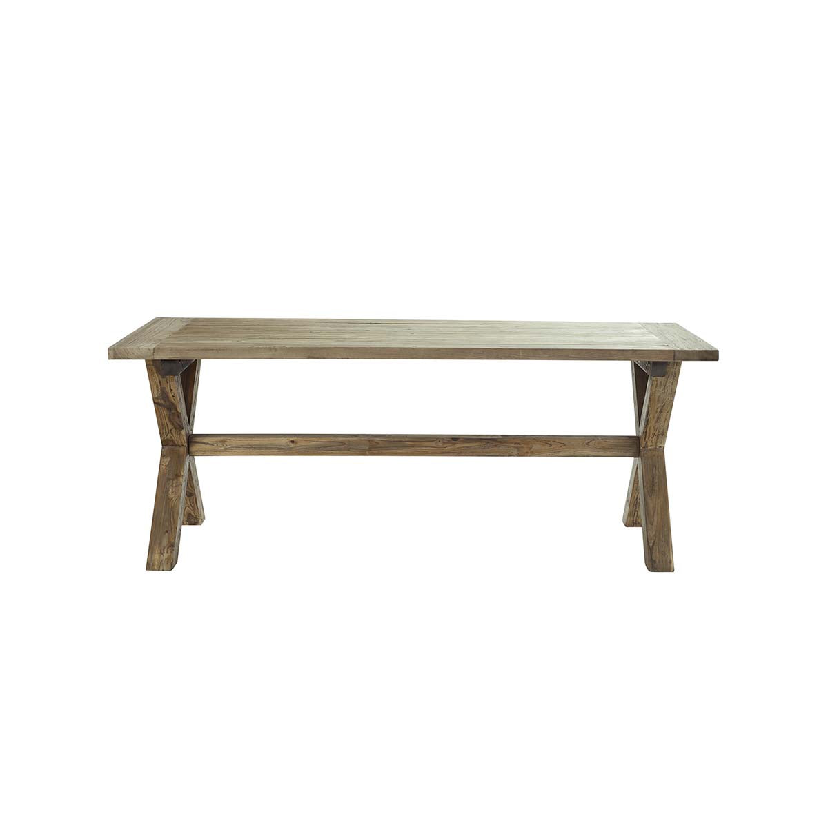 CARGO - Mesa de teca maciza reciclada para 8 pers.