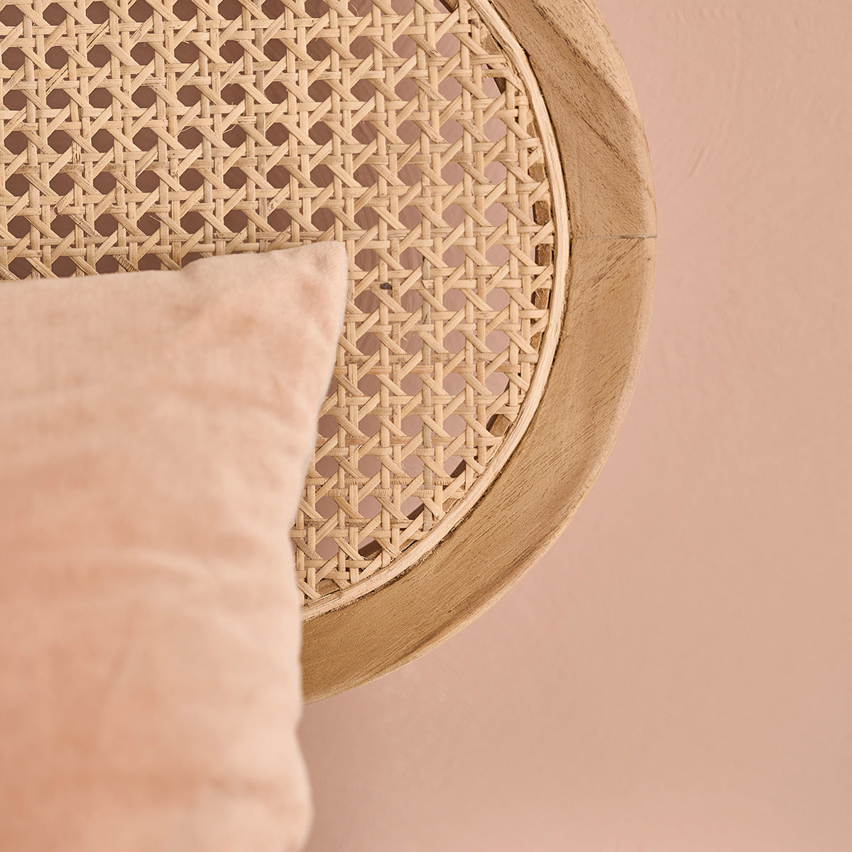 LOÉ - Banco de teca maciza y rejilla de 120 cm