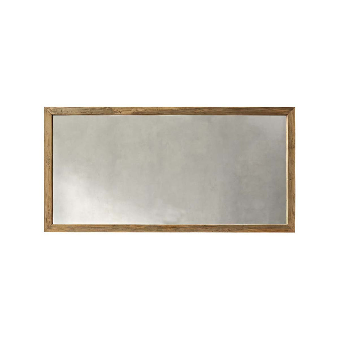 AUSTIN - Espejo rectangular de teca maciza reciclada de 160x80 cm