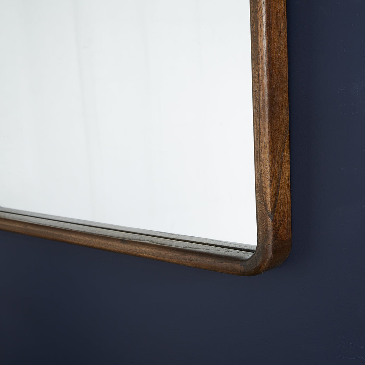 VINTAGE - Espejo de mindi macizo rectangular 80x60 cm