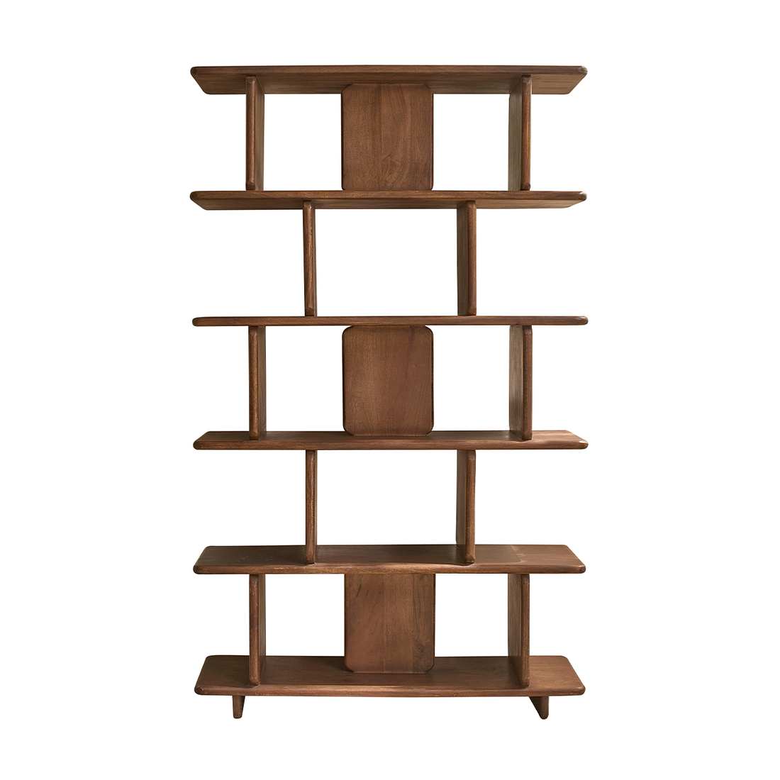 CLEO - Librería de madera maciza de mango, 106 cm