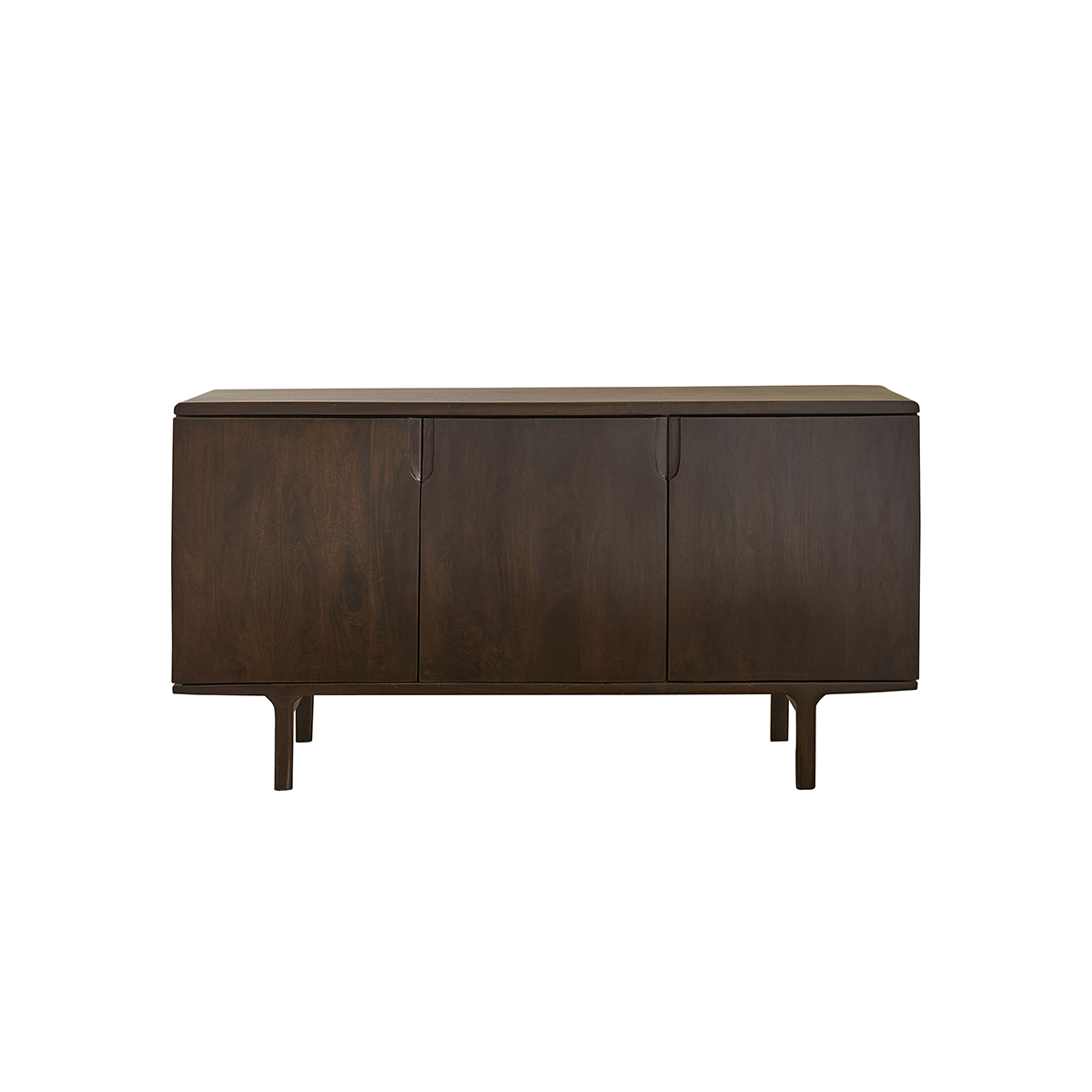 LAZARE - Aparador de madera maciza de mango de 150 cm