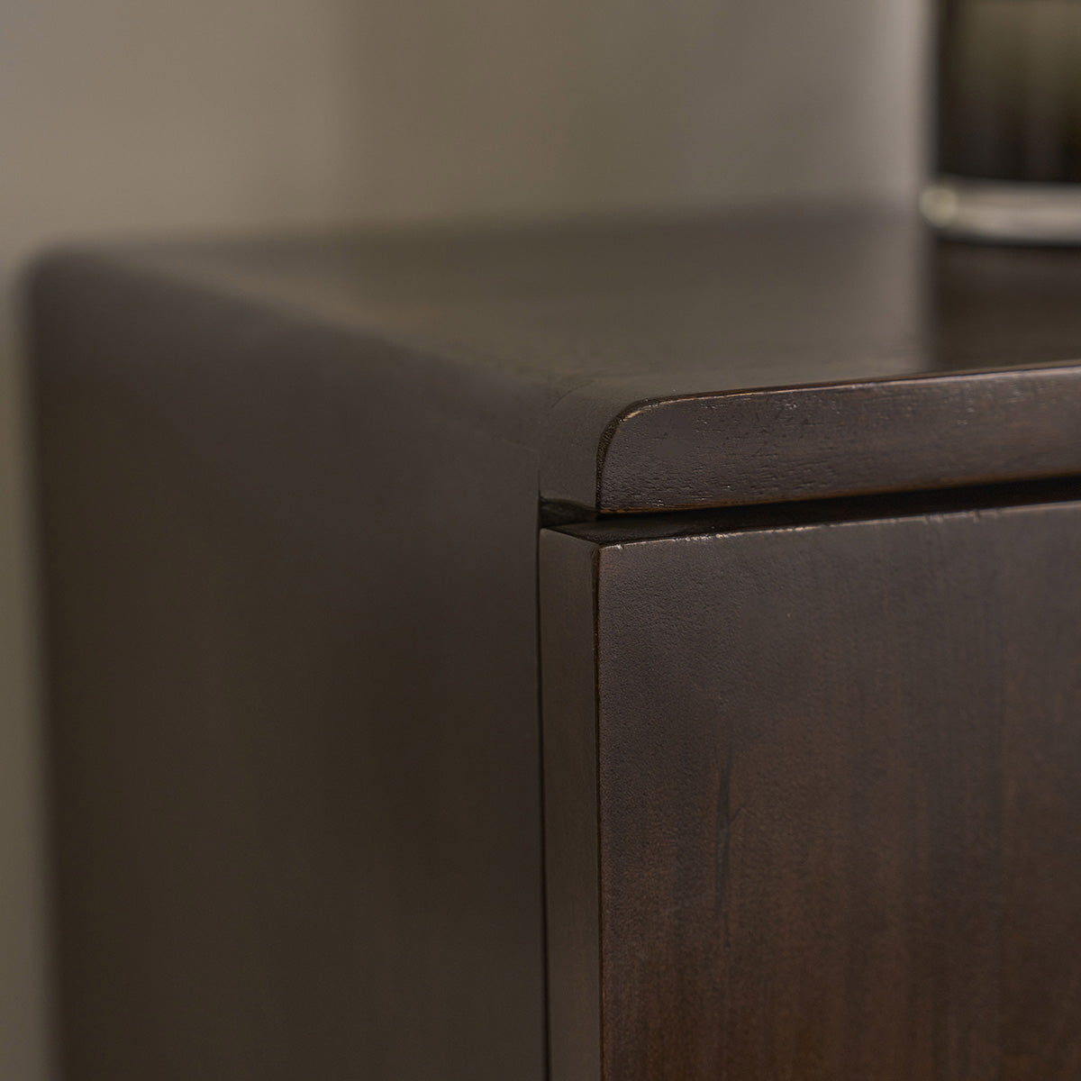 LAZARE - Aparador de madera maciza de mango de 150 cm