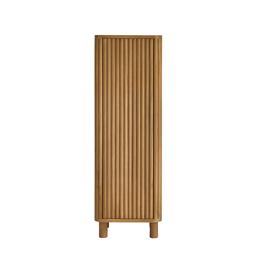 COLINE - Mueble de baño con patas de teca maciza de 120 cm