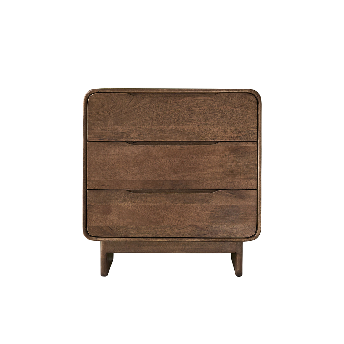 SOFIA - Cómoda de madera maciza de mango, 70 cm