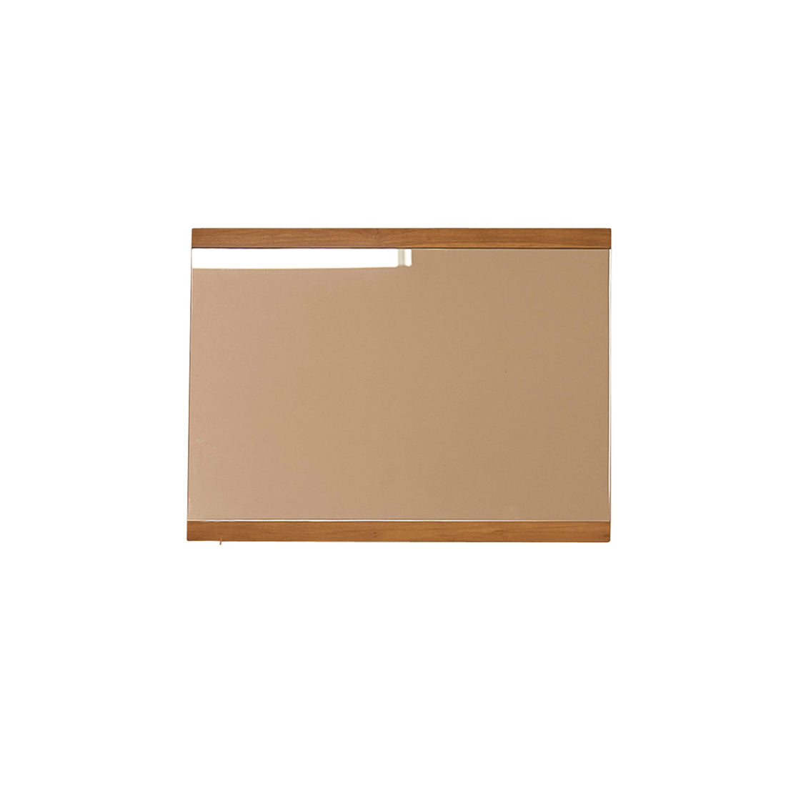 NAHELE - Espejo de teca maciza reciclada 80x60 cm
