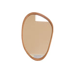 Espejo de teca maciza 90x60 cm