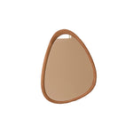 Espejo de teca maciza 75x60 cm