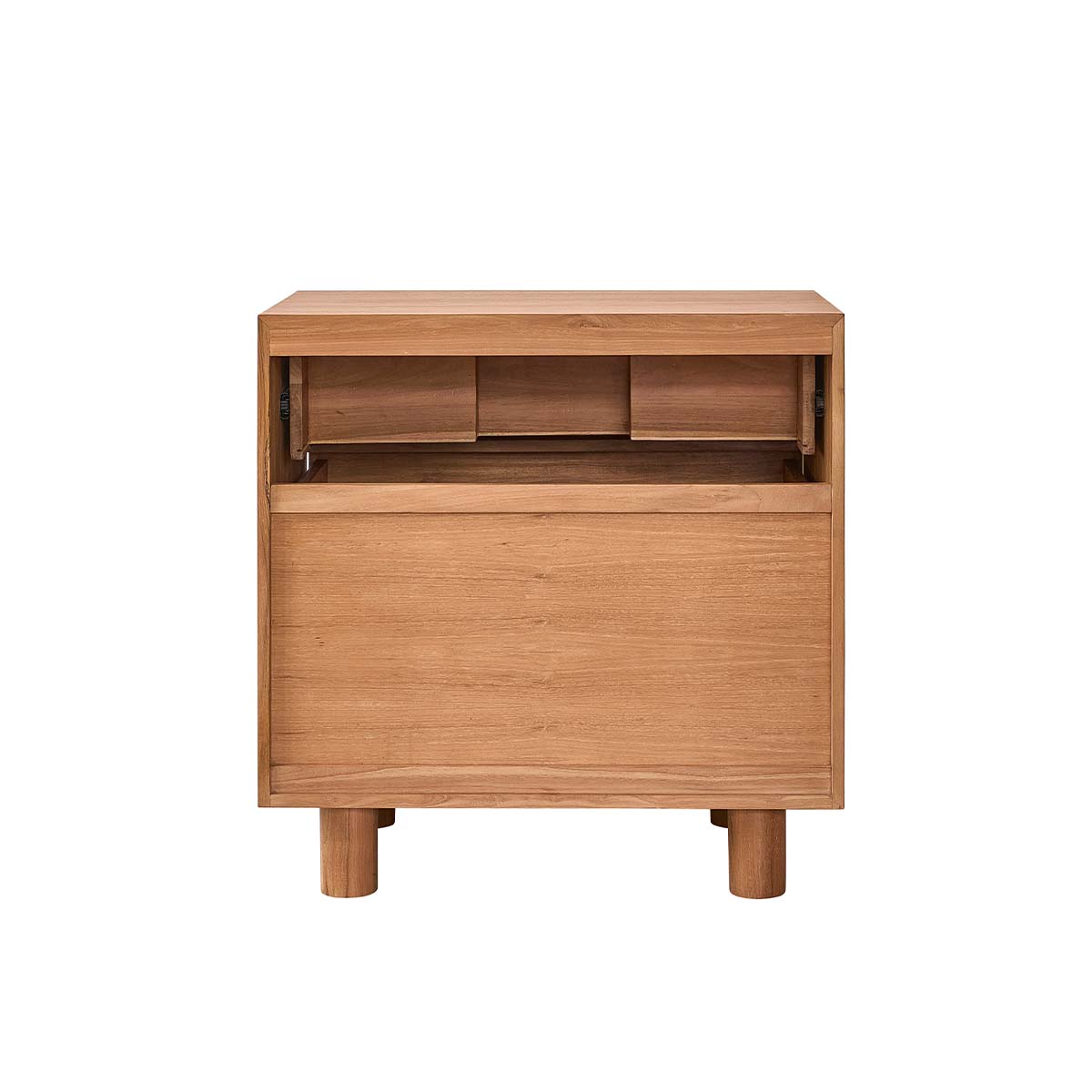 GUSTAVE - Mueble de baño de teca maciza 80 cm