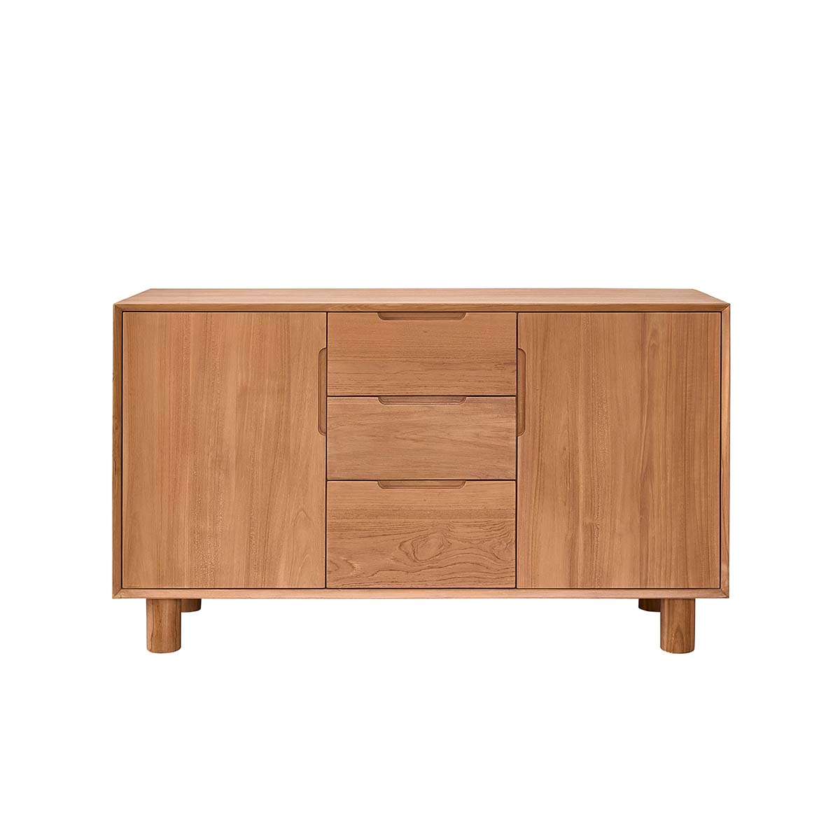 GUSTAVE - Mueble de baño de teca maciza 140 cm