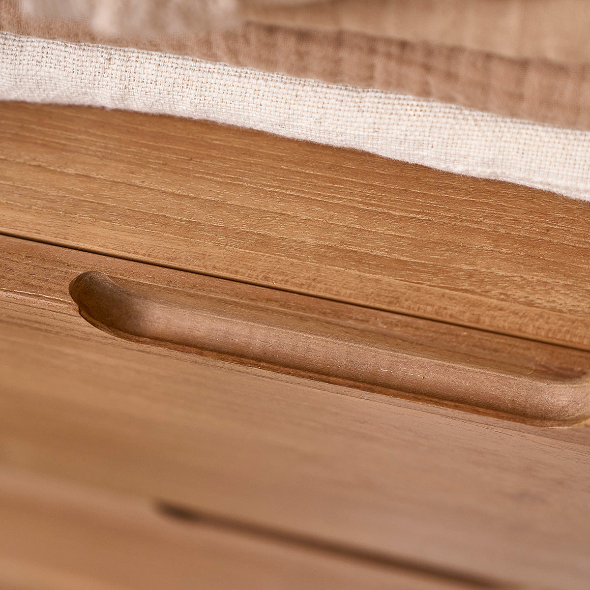 GUSTAVE - Mueble de baño de teca maciza 140 cm