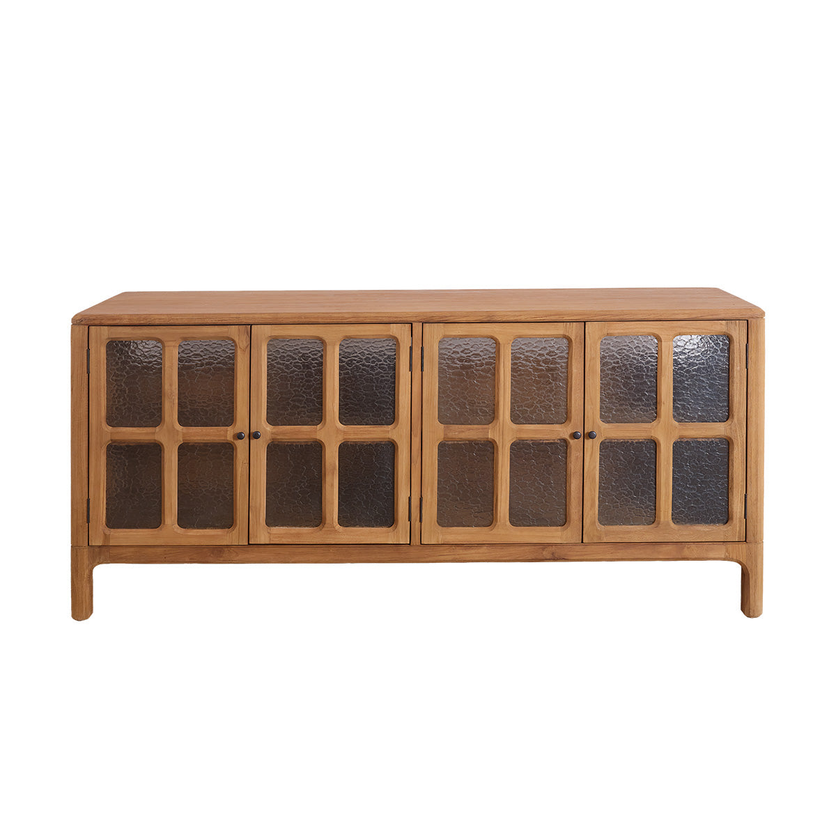 VELDE - Mueble bajo lavabo de teca reciclada de 180 cm