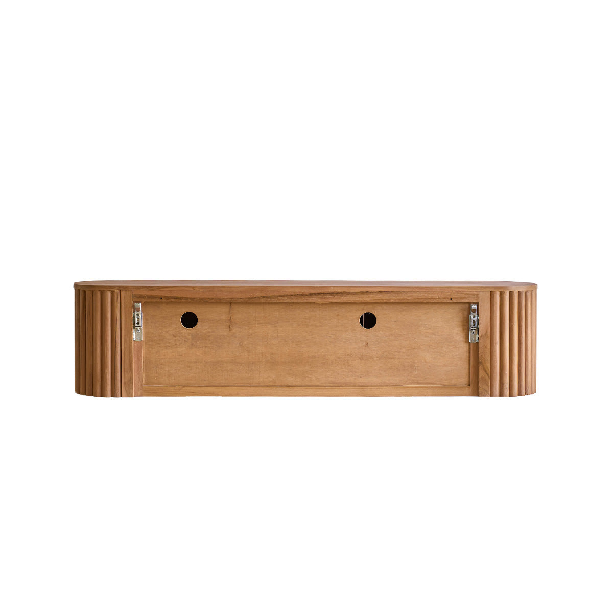 BELIZE - Mueble de TV suspendido de teca maciza de 170 cm