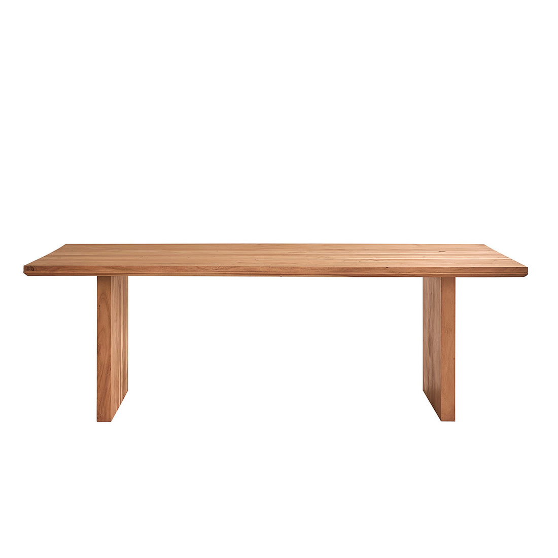 CALI - Mesa de madera maciza de acacia para 8 personas.
