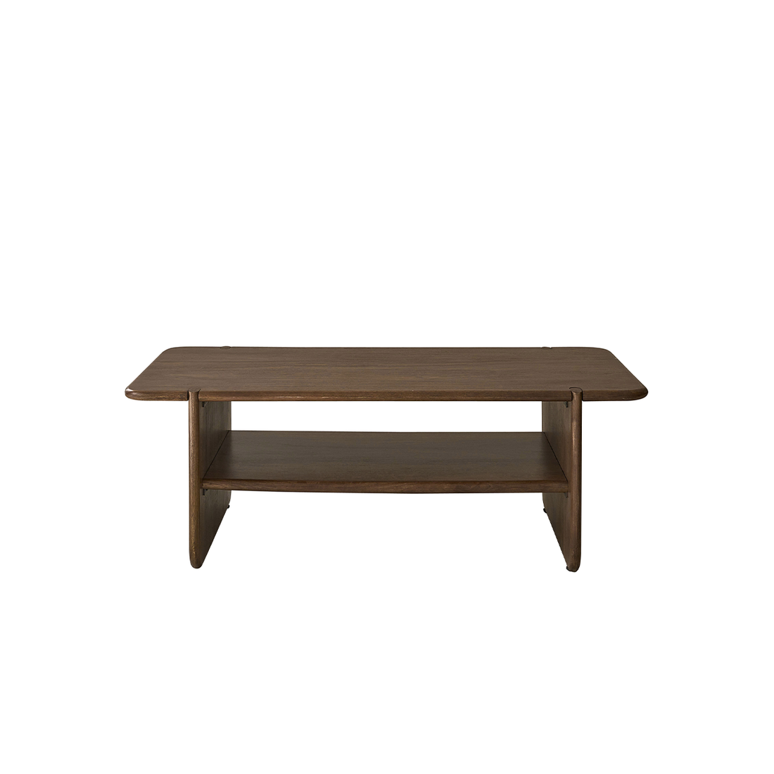 SOFIA - Mesa de centro de madera maciza de mango, 120 cm