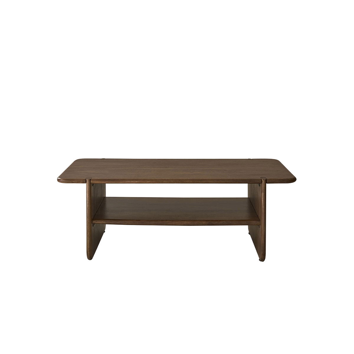 SOFIA - Mesa de centro de madera maciza de mango, 120 cm