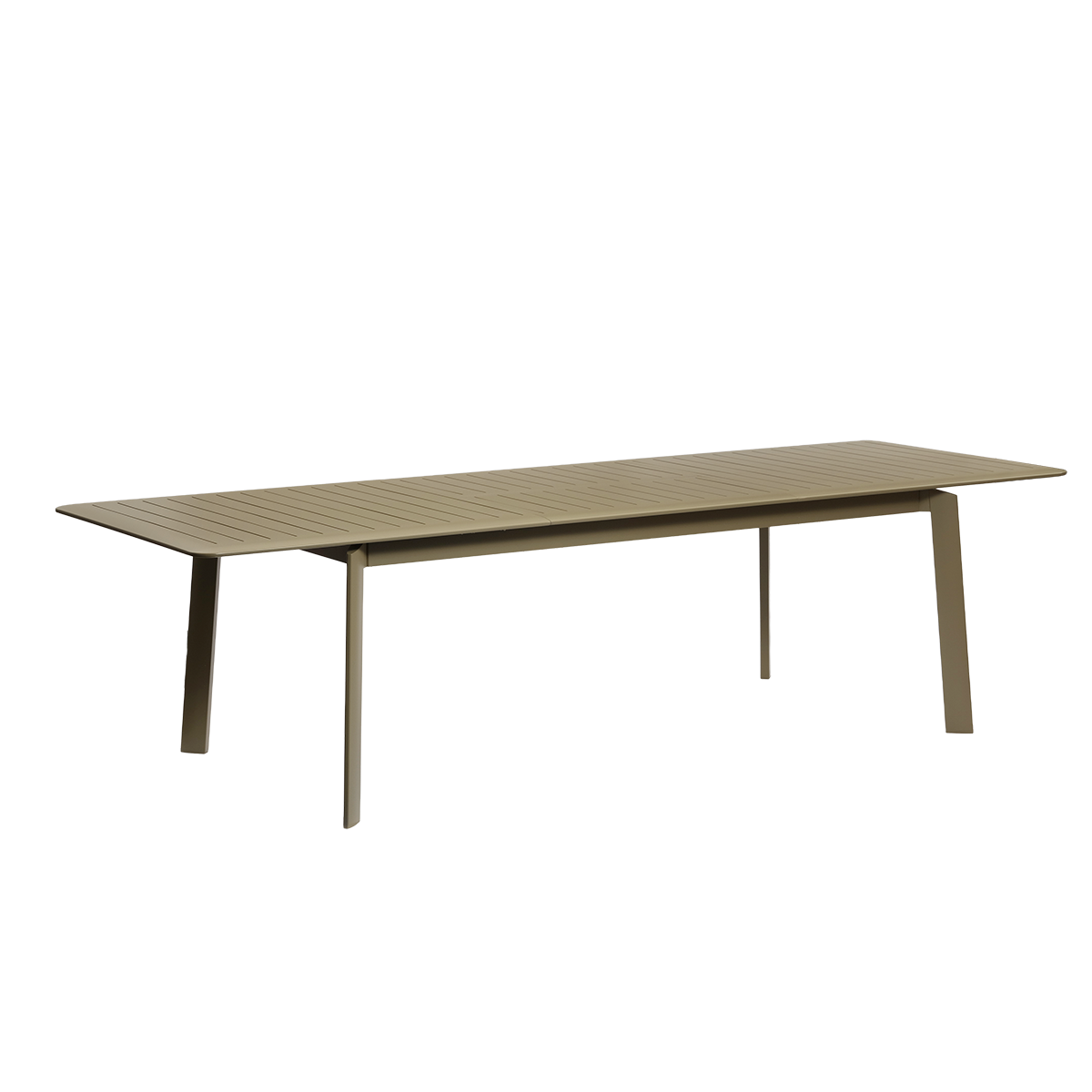 SARO - Mesa de jardín extensible de aluminio