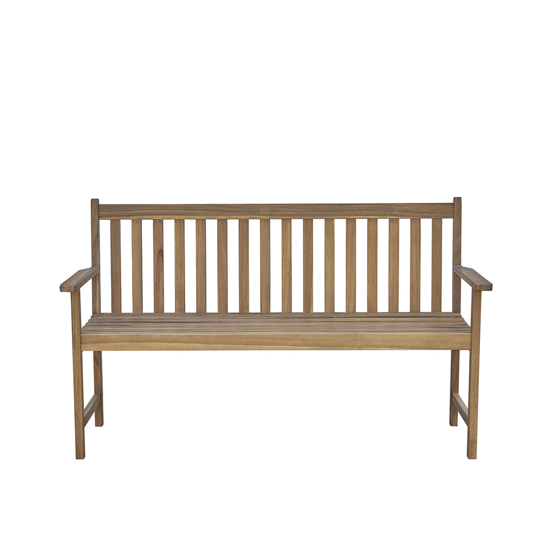 HANOÏ - Banco de jardín de acacia maciza 150 cm