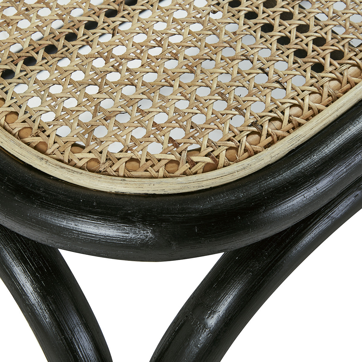 AVA - Banco de ratán y rejilla 120 cm