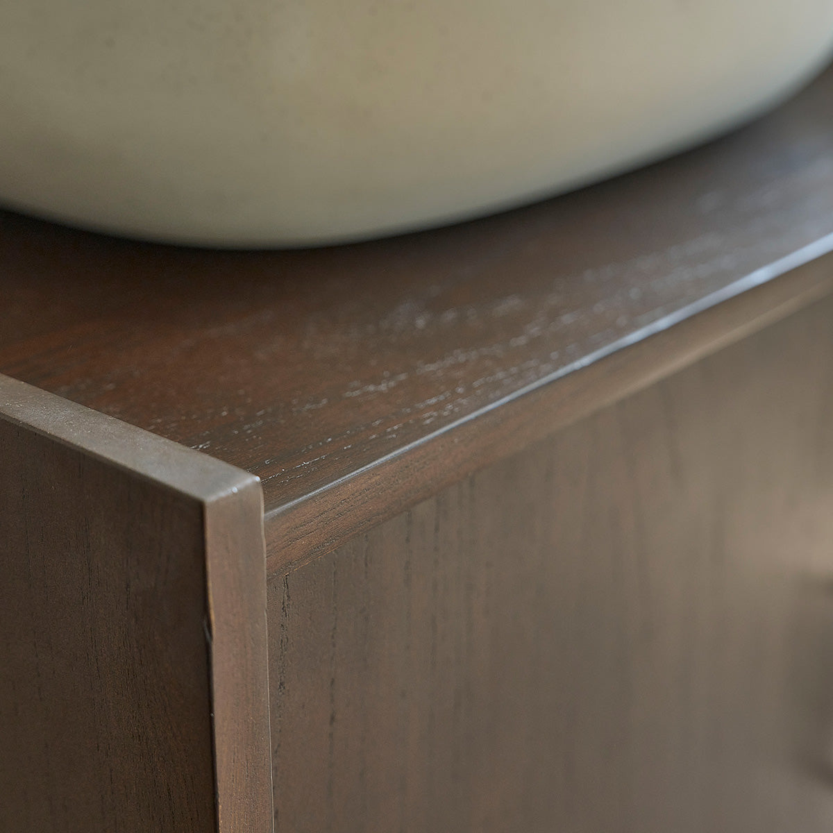 VINTAGE - Mueble de baño de mindi macizo 135 cm cajones