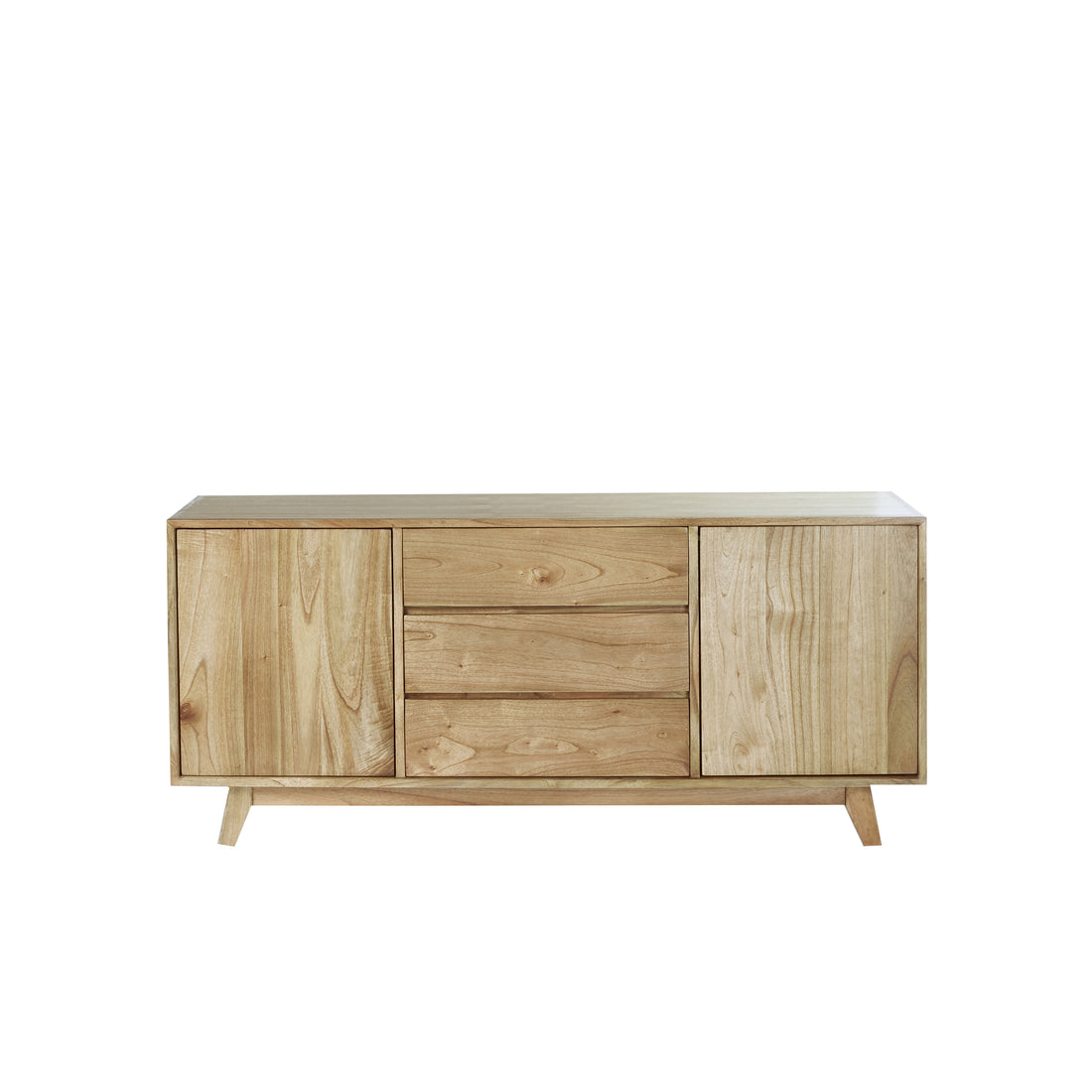 FIFTIES - Cómoda de madera de mindi 160 cm