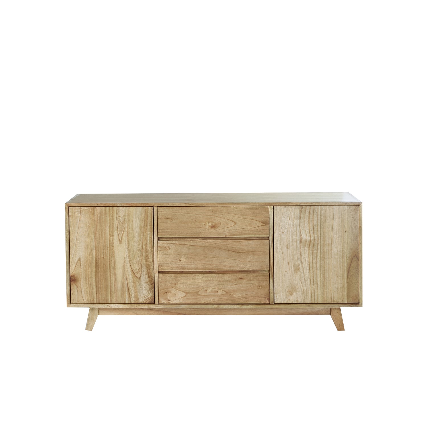 FIFTIES - Cómoda de madera de mindi 160 cm