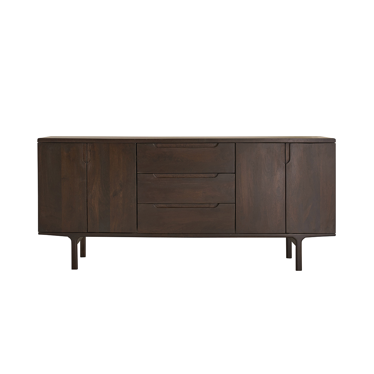 LAZARE - Aparador de madera maciza de mango de 180 cm