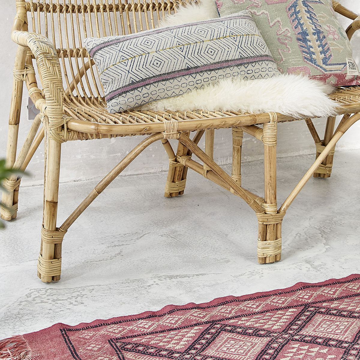 PAOLA - Banco de ratán