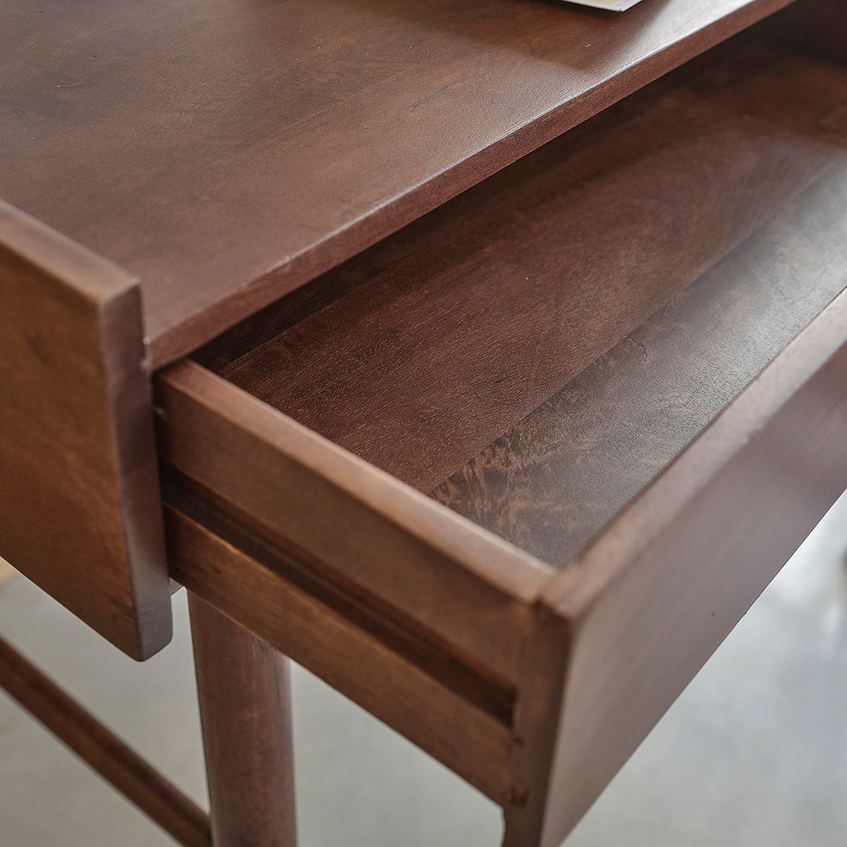 CAMERON - Escritorio de mango macizo de 125 cm