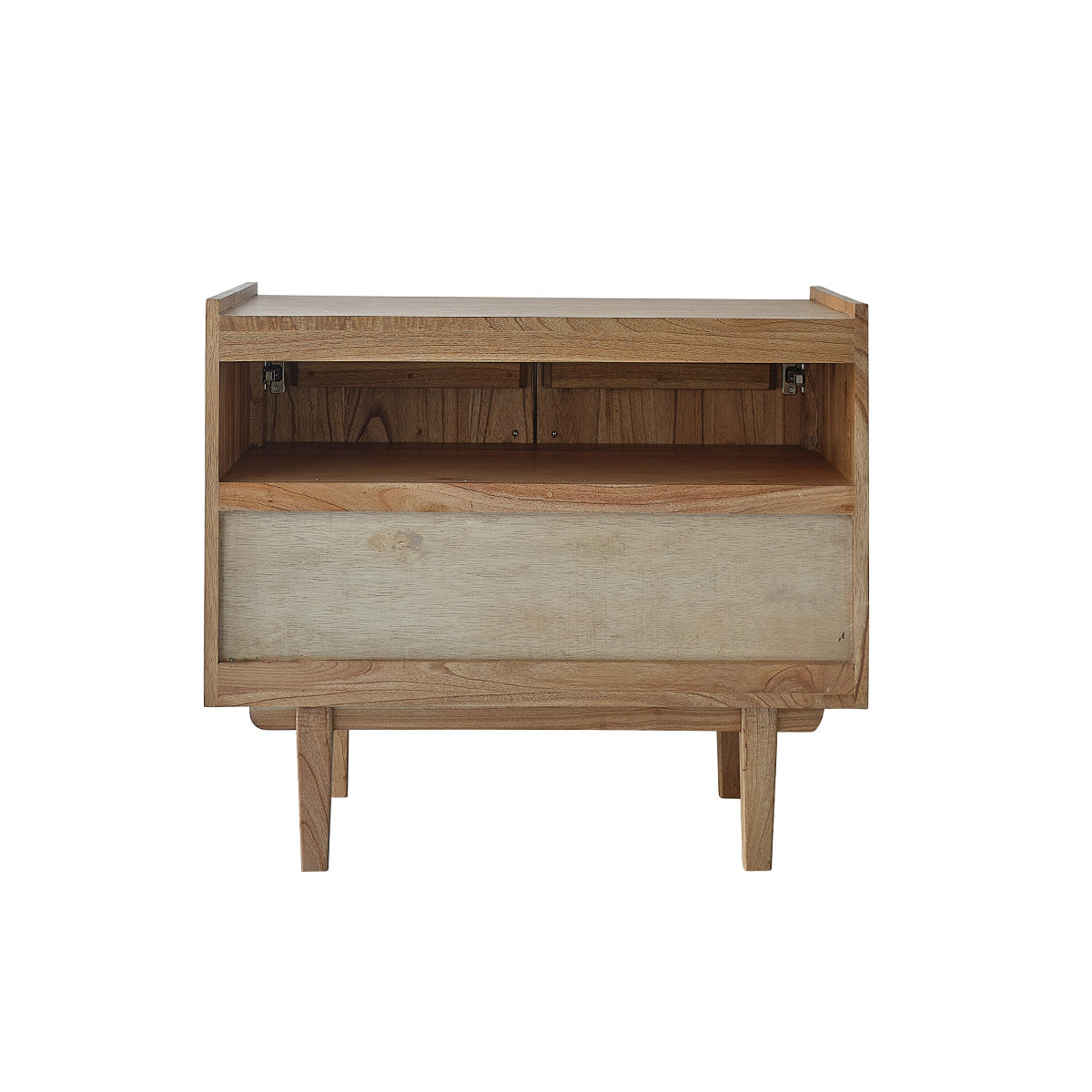 FIFTIES - Mueble de lavabo de mindi macizo 90 cm