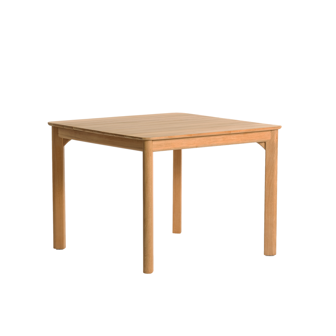 PIANA - Mesa de jardín de teca maciza para 4 personas.