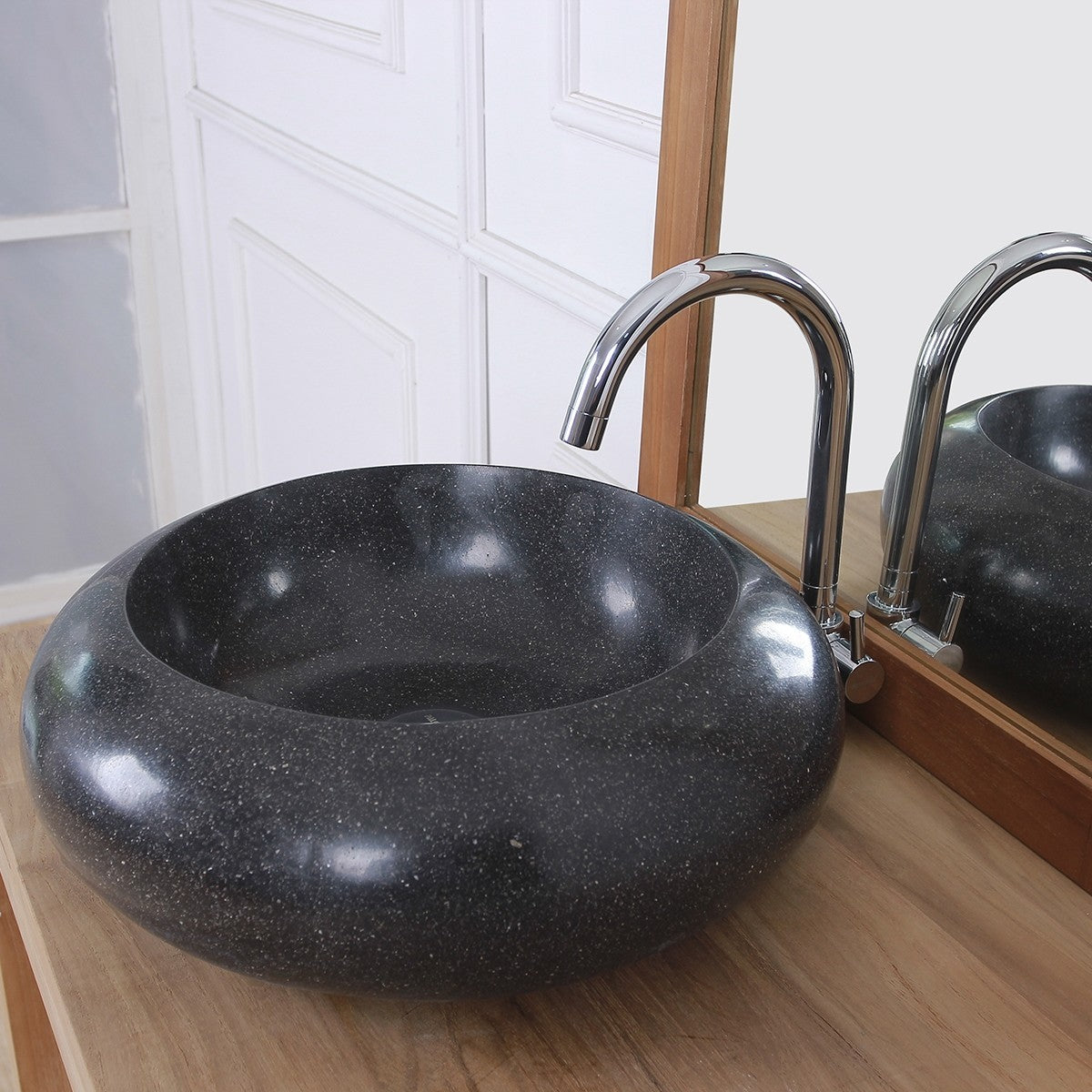 IRIS - Lavabo de terrazo Ø37 cm