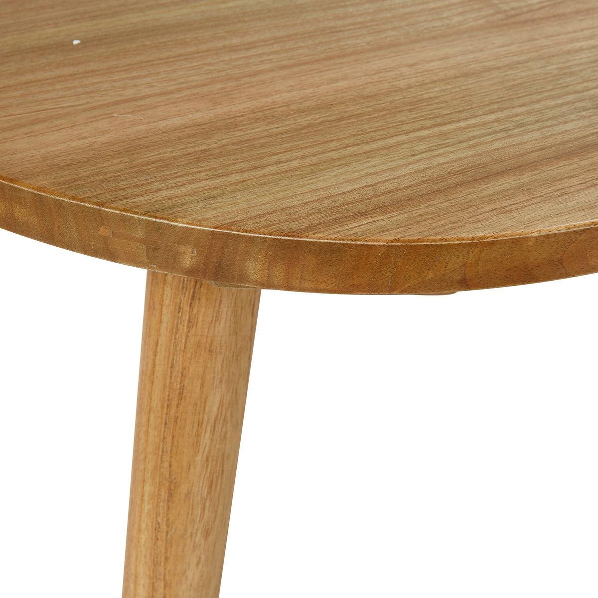 ODDA - Mesa de centro de mindi macizo 120 cm
