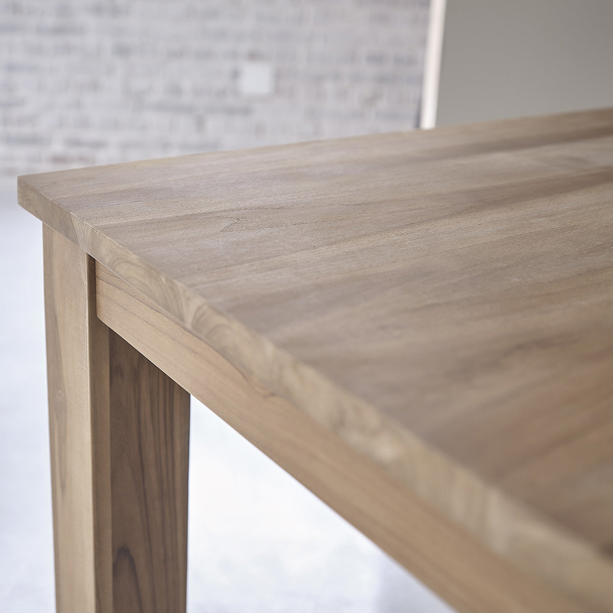 BOSTON - Mesa de teca maciza 8 pers.