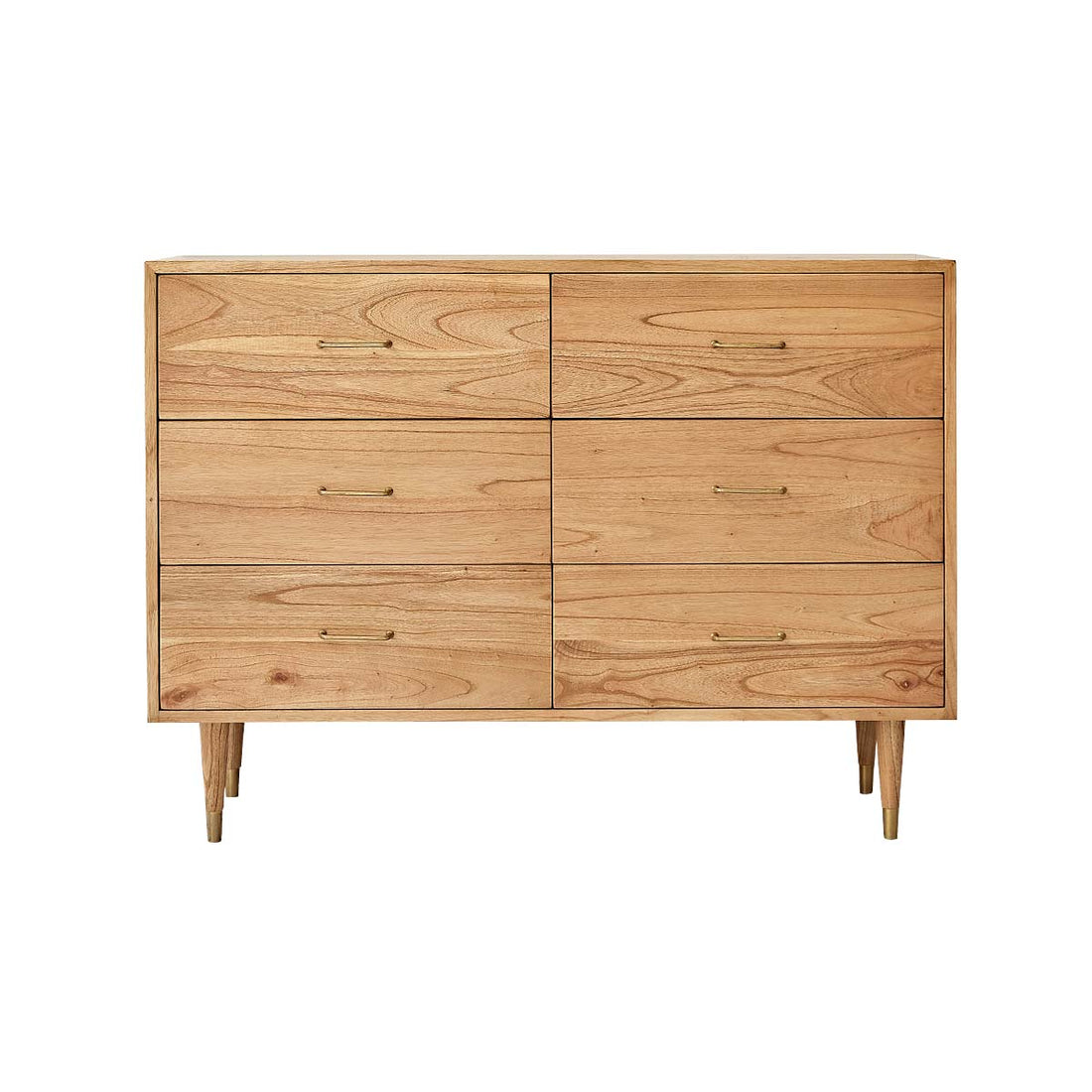 PIA - Cómoda de mindi macizo 130 cm