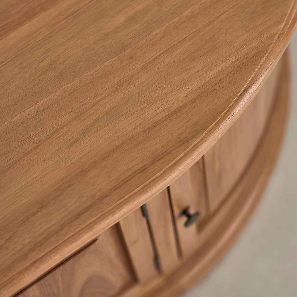 ADAM - Mueble de TV de teca de 160 cm