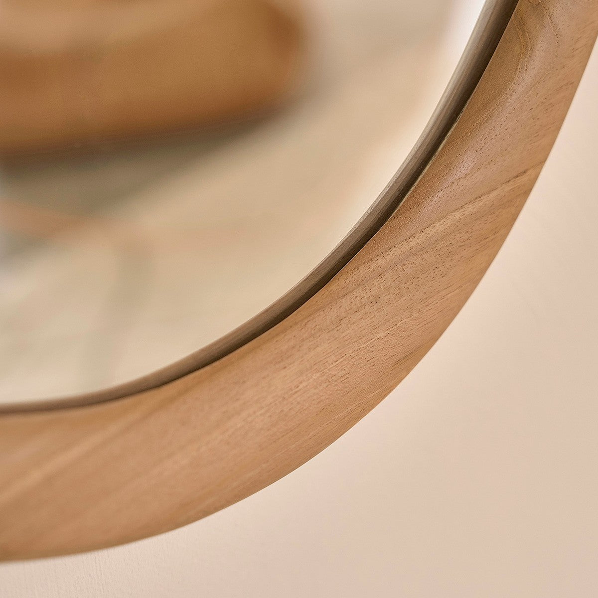 BELIZE - Espejo de teca maciza 75x60 cm