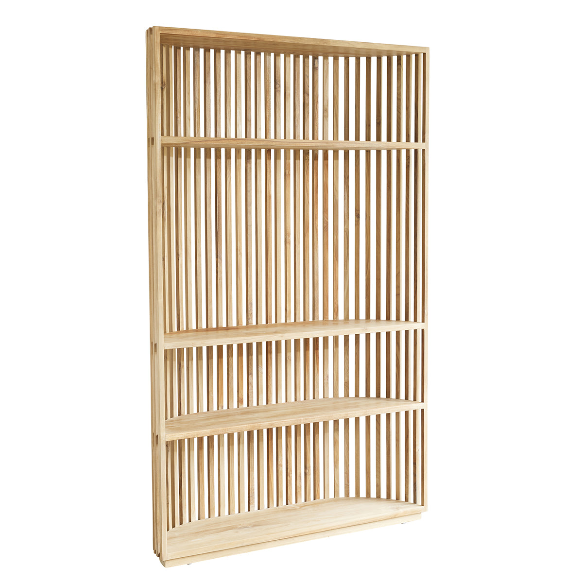VICTORIA - Librería de teca maciza 120 cm